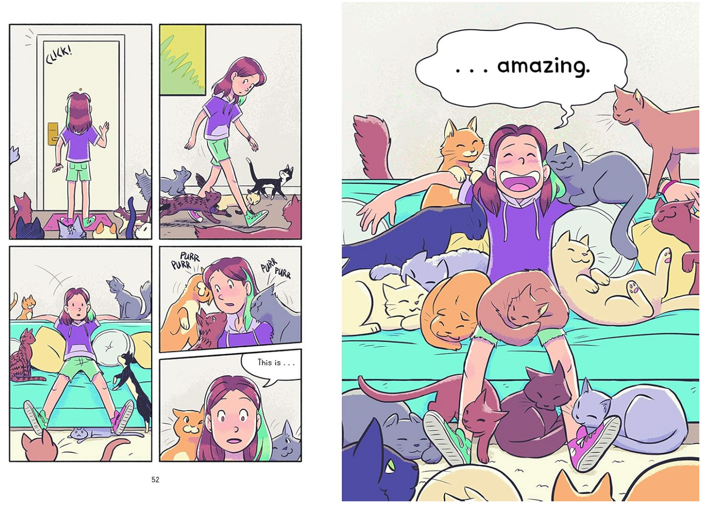 Katie The Catsitter. Venable and Yue. (Graphic Novel. Paperback)