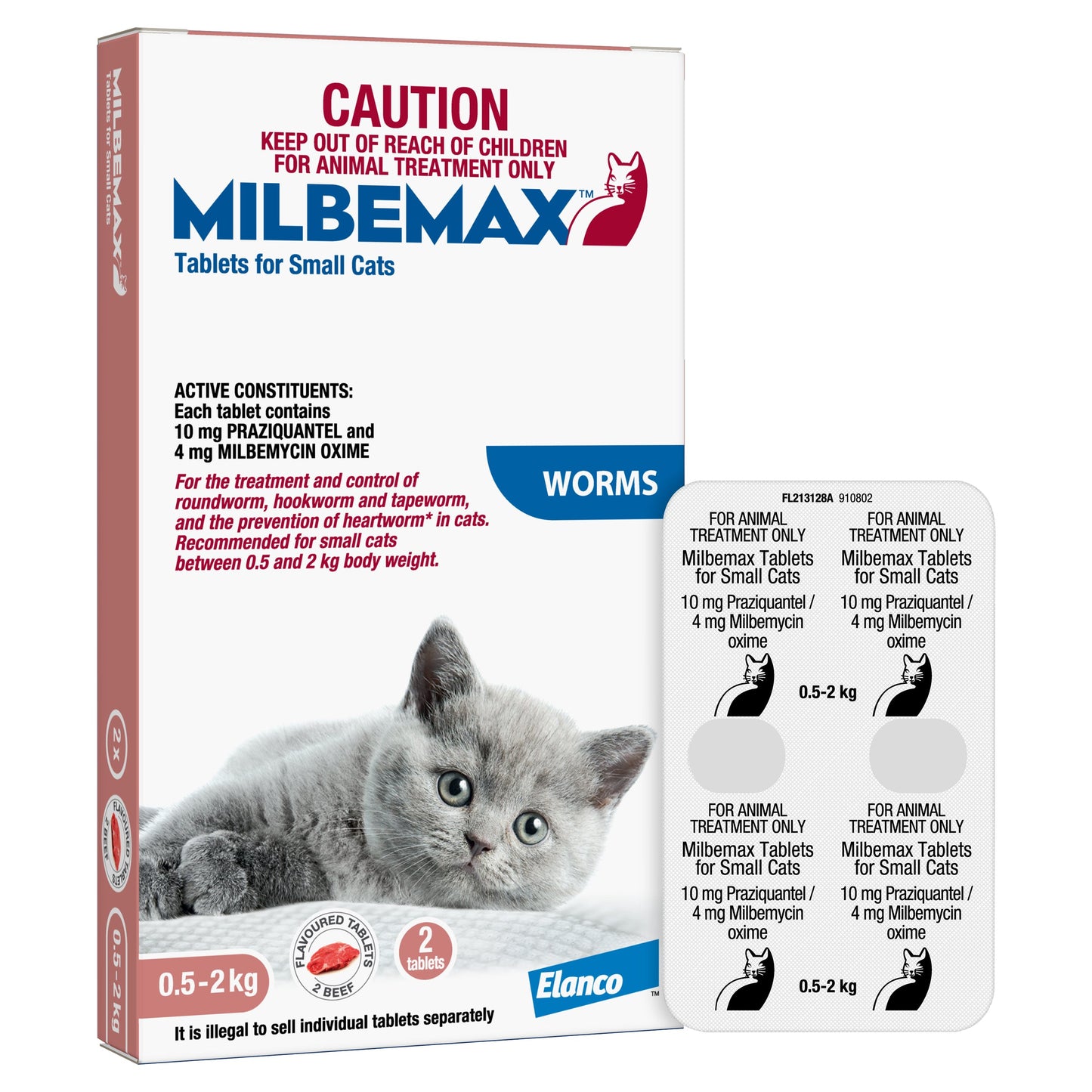 Milbemax Tablets for Kittens