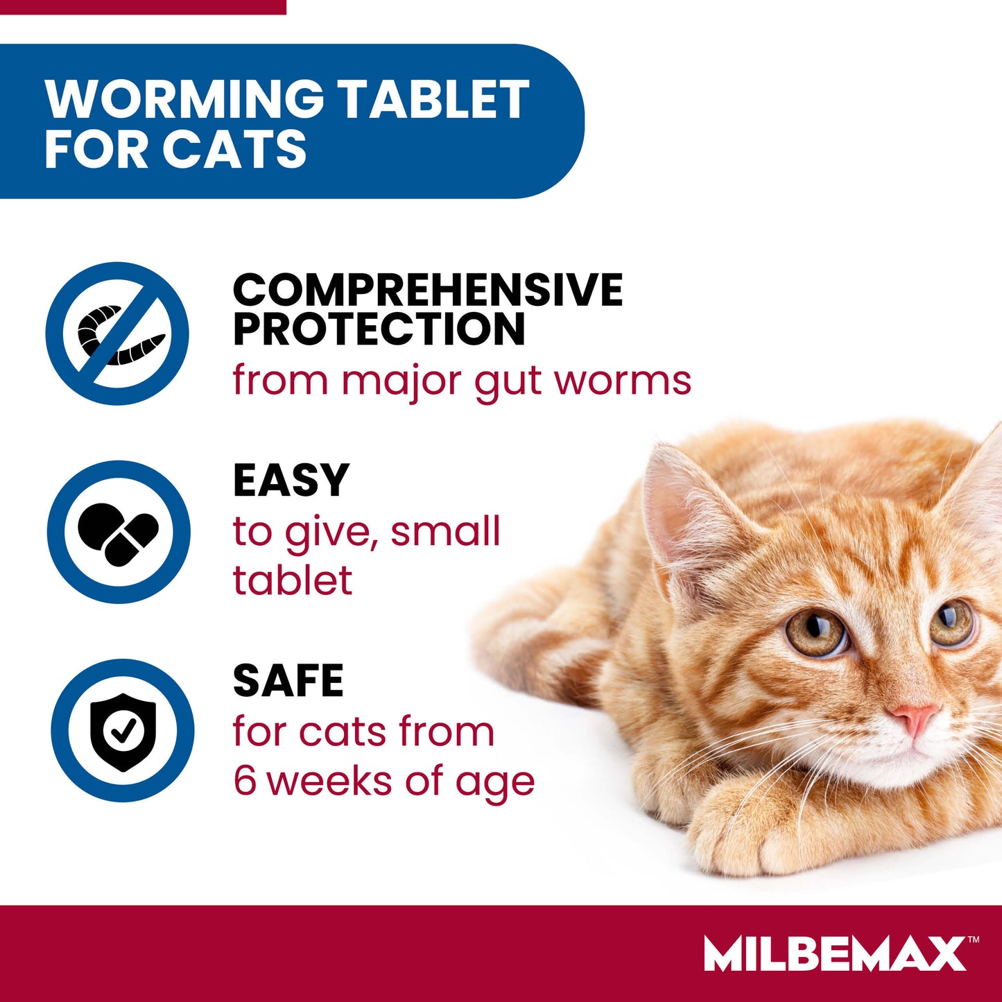 Milbemax Tablets for Cats