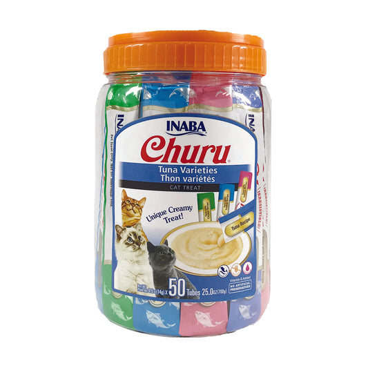 Churu Tuna Varieties Puree Cat Treats (50 pack)