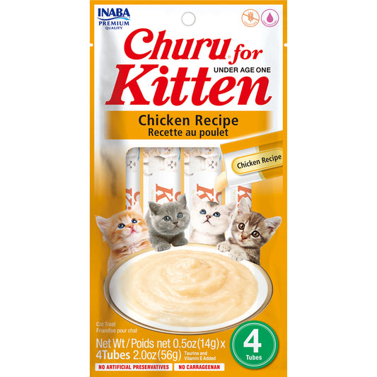 Churu for Kitten (Under Age One) Chicken Puree