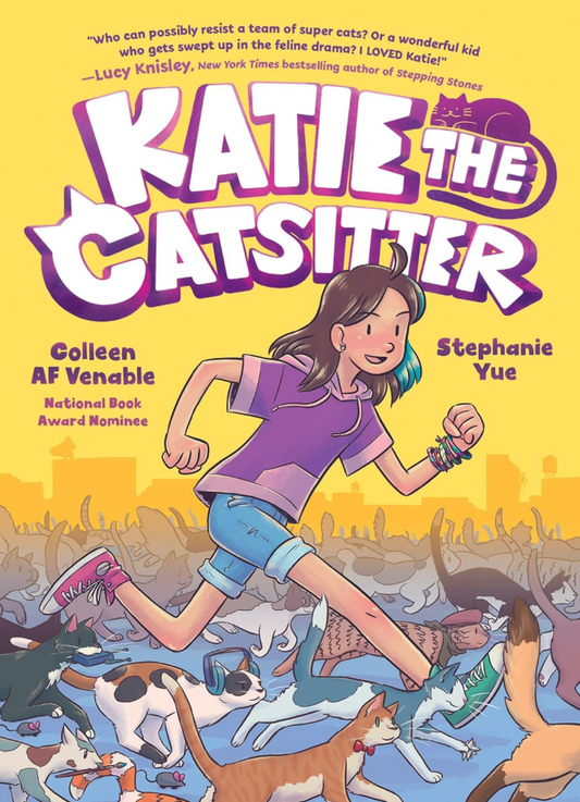 Katie The Catsitter. Venable and Yue. (Graphic Novel. Paperback)