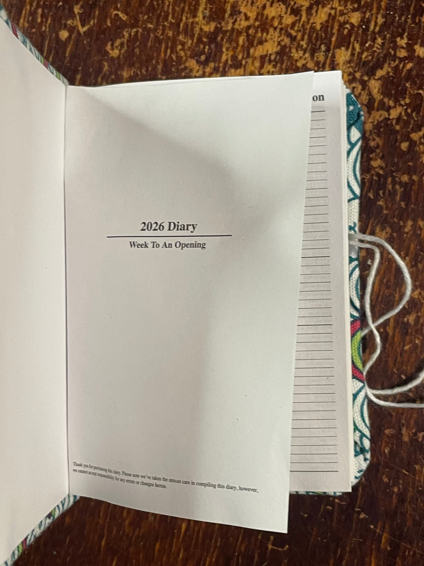 2026 Diary : Mini - Japanese Cats in Boxes Light Blue