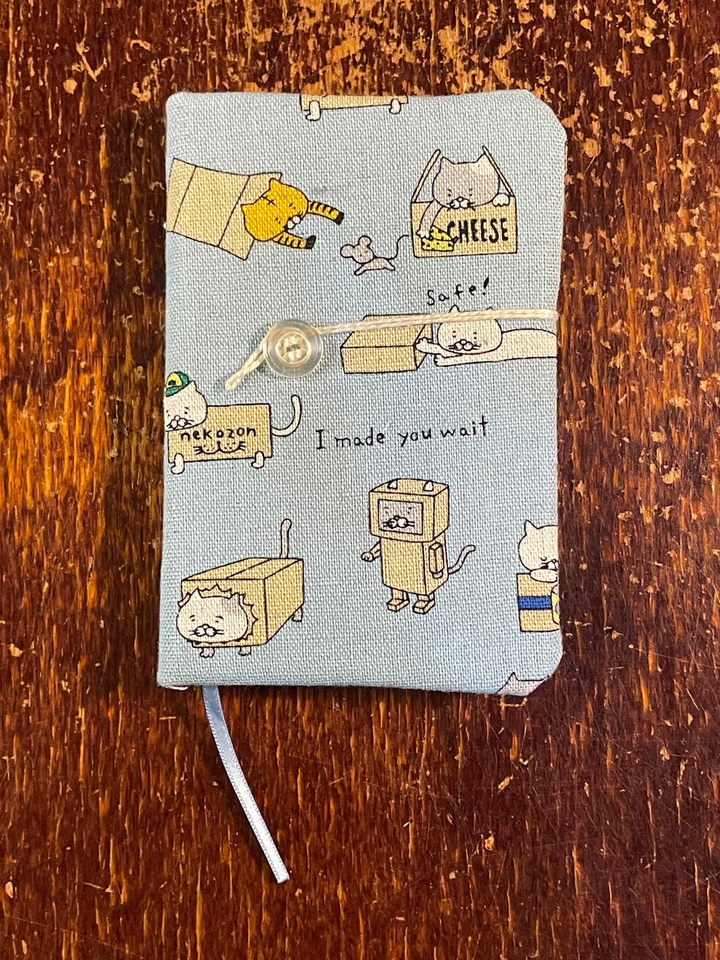 2026 Diary : Mini - Japanese Cats in Boxes Light Blue