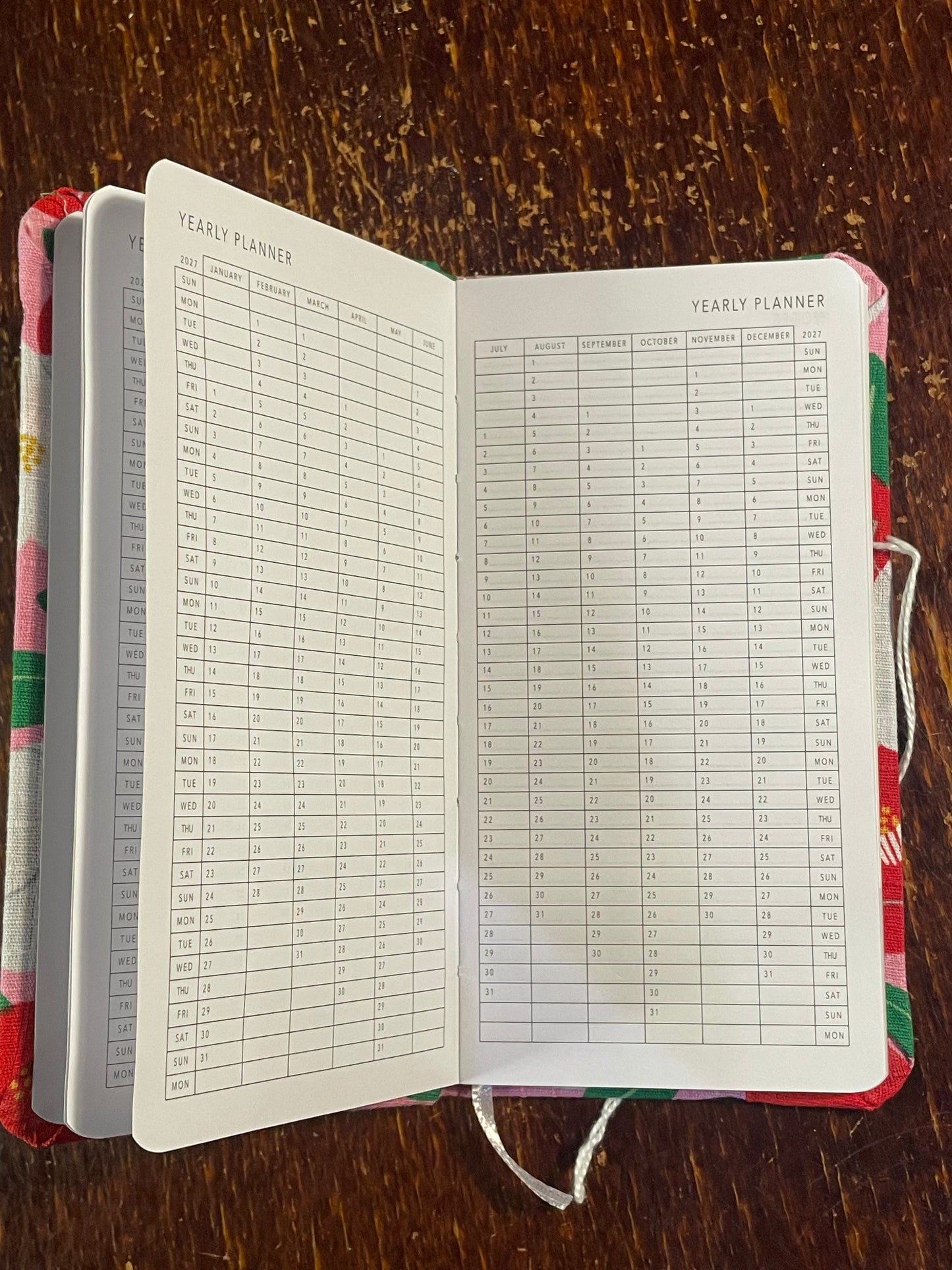 2026 Diary : Pocket - Tall - Japanese Flowers