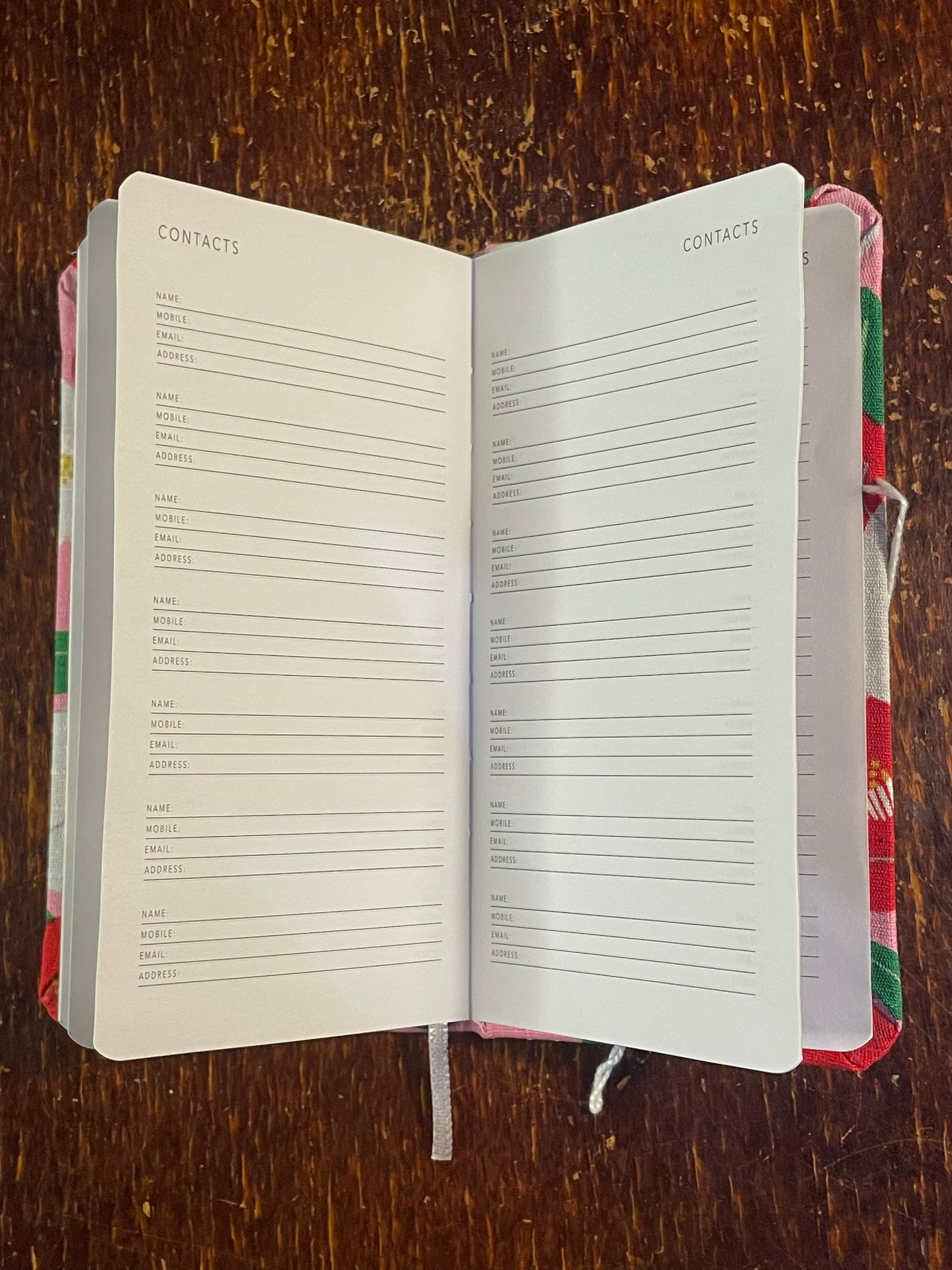 2026 Diary : Pocket - Tall - Japanese Flowers