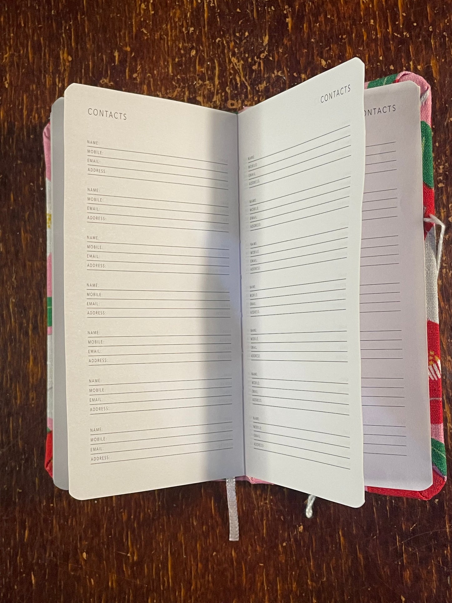 2026 Diary : Pocket - Tall - Japanese Flowers