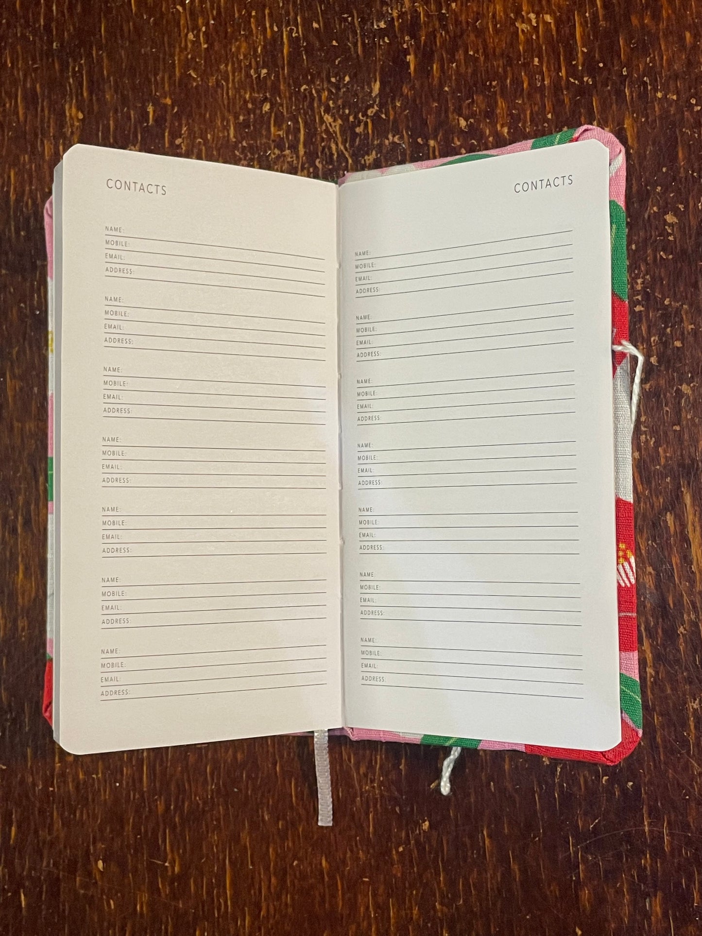 2026 Diary : Pocket - Tall - Japanese Flowers