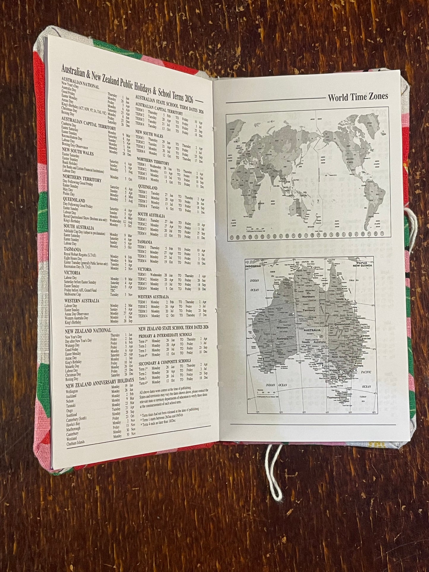 2026 Diary Pocket : Black Cats Playing Red Music