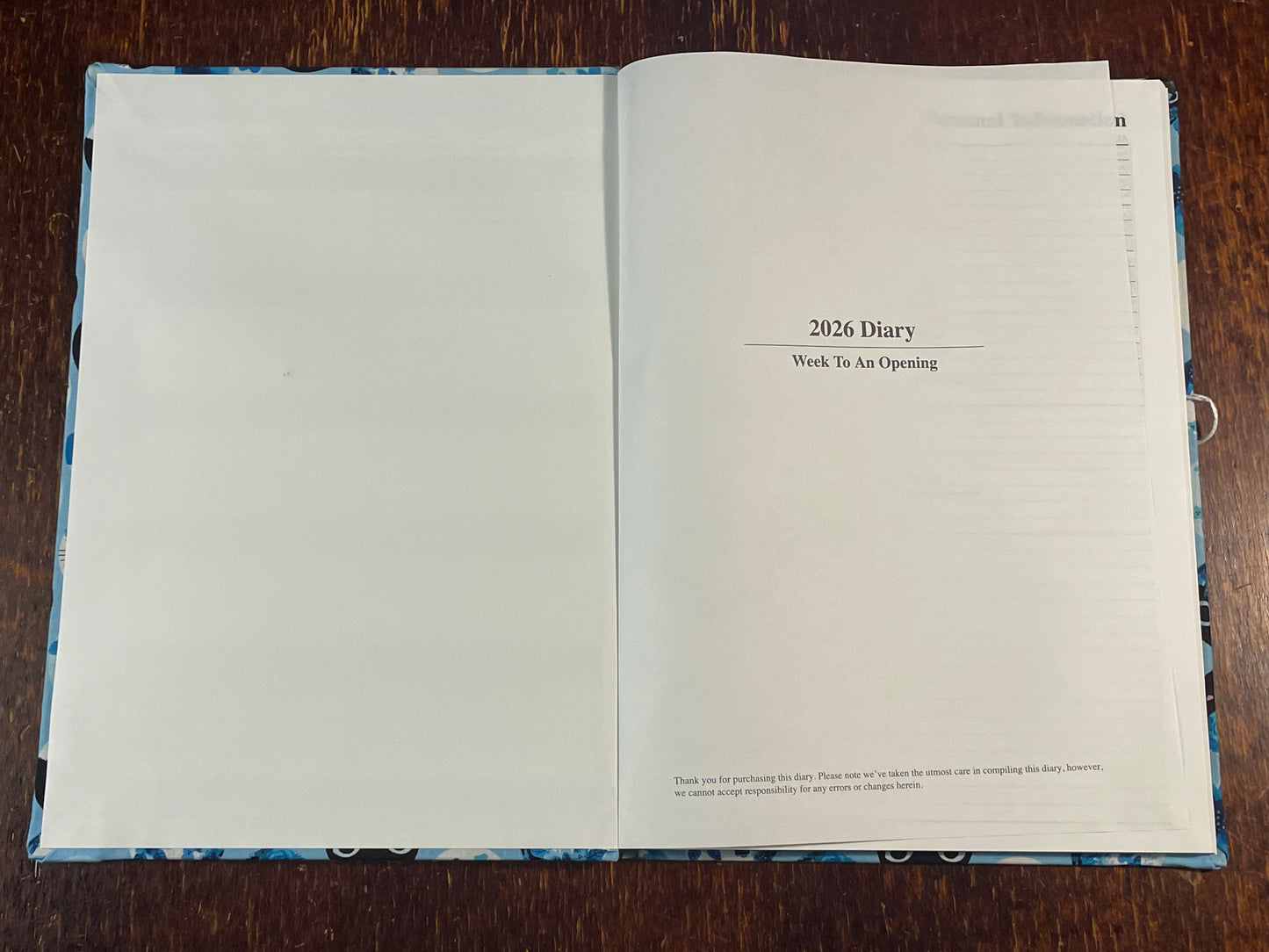 2026 Hardcover Diary A4 Week-to-View : BigCats