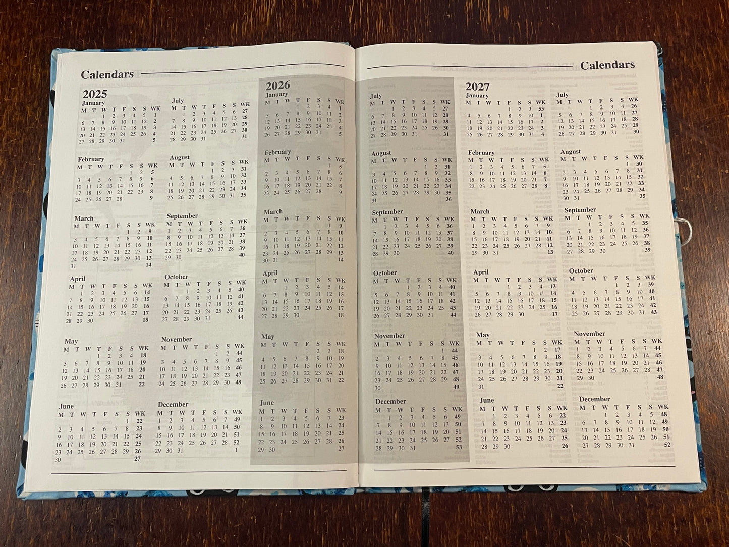 2026 Hardcover Diary A4 Week-to-View : BigCats