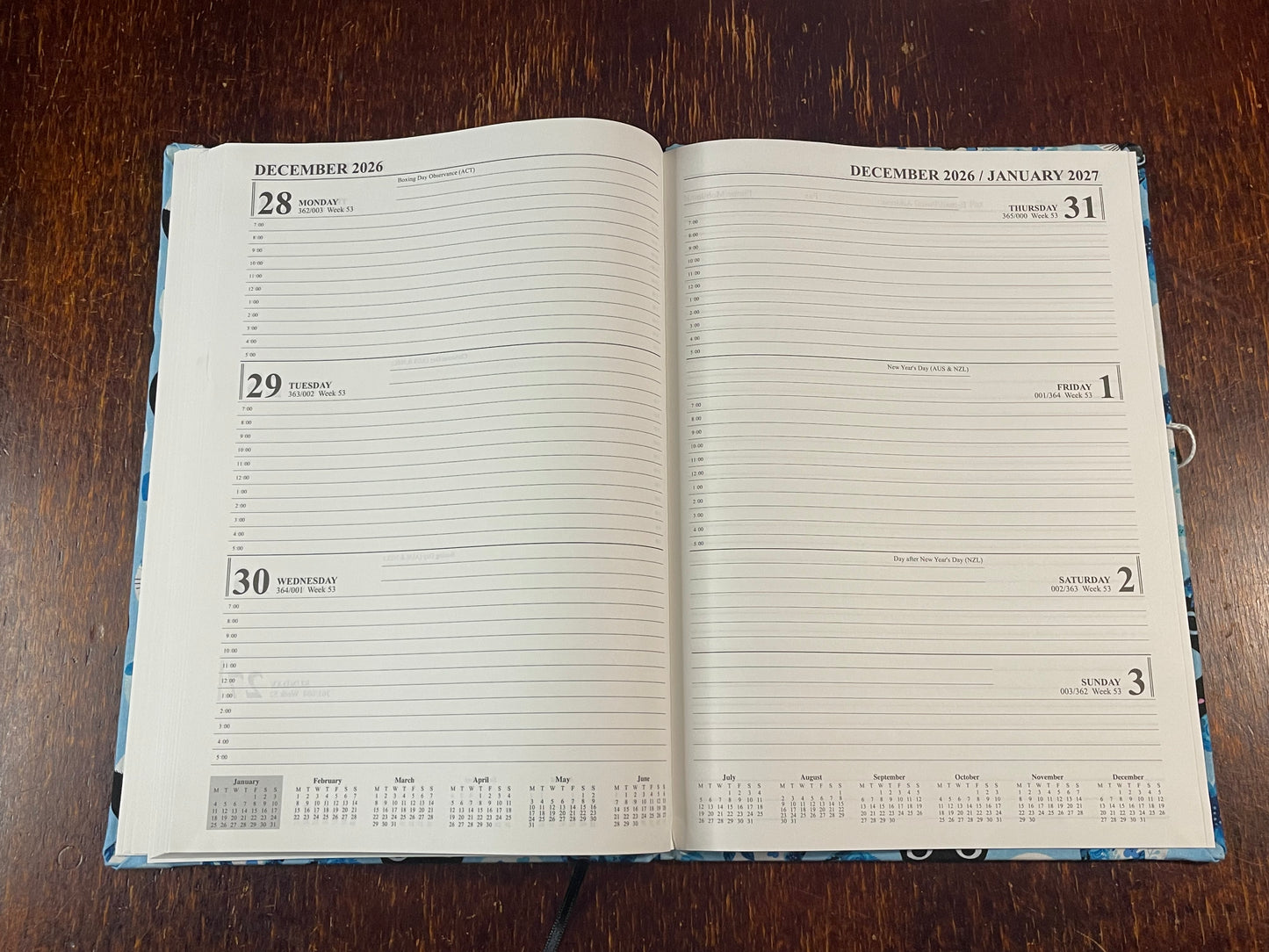 2026 Hardcover Diary A4 Week-to-View : BigCats