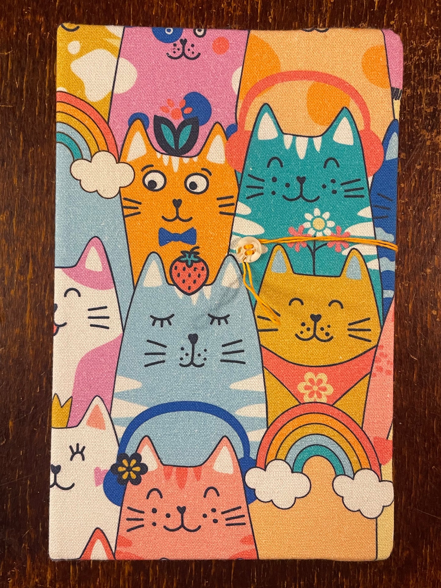 Sketchbook : Colourful Cat Crowd