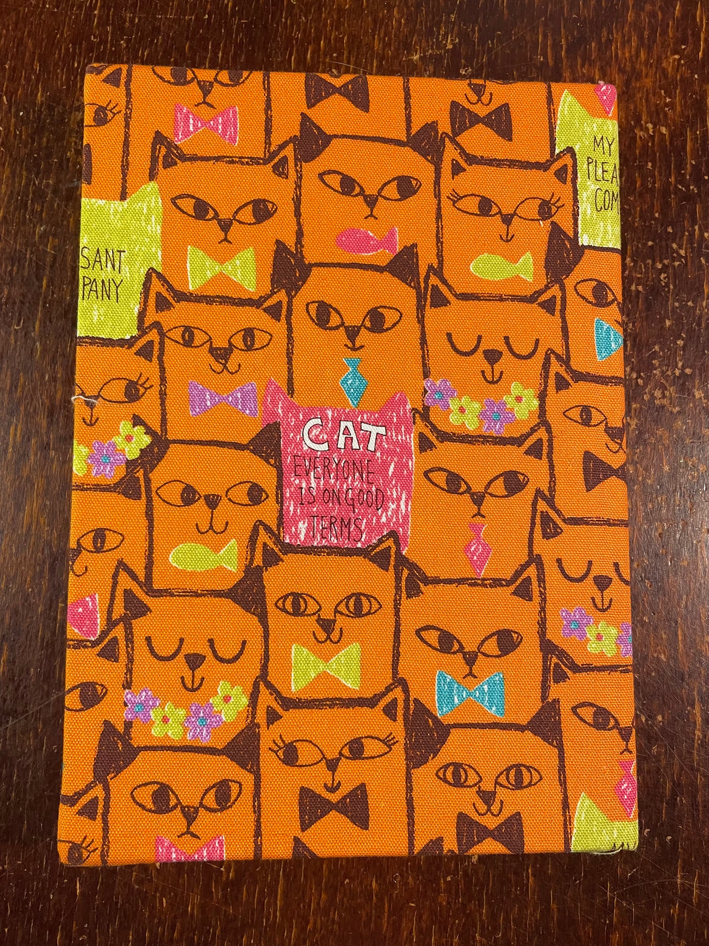 2026 Hardcover Diary A5 Day-to-Page : Orange Faces