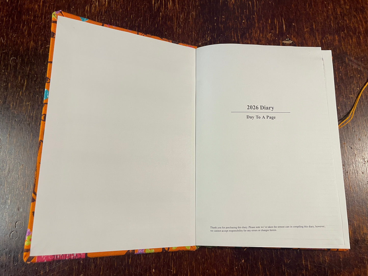 2026 Hardcover Diary A5 Day-to-Page : Neko Neko, Nyao Nyao