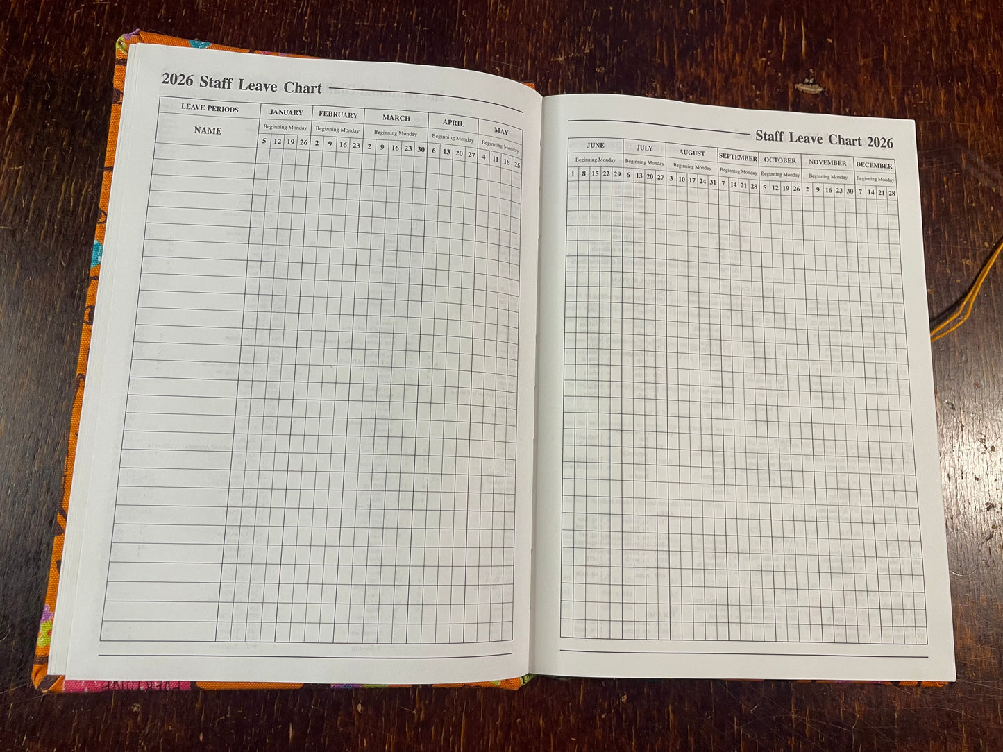 2026 Hardcover Diary A5 Day-to-Page : Neko Neko, Nyao Nyao