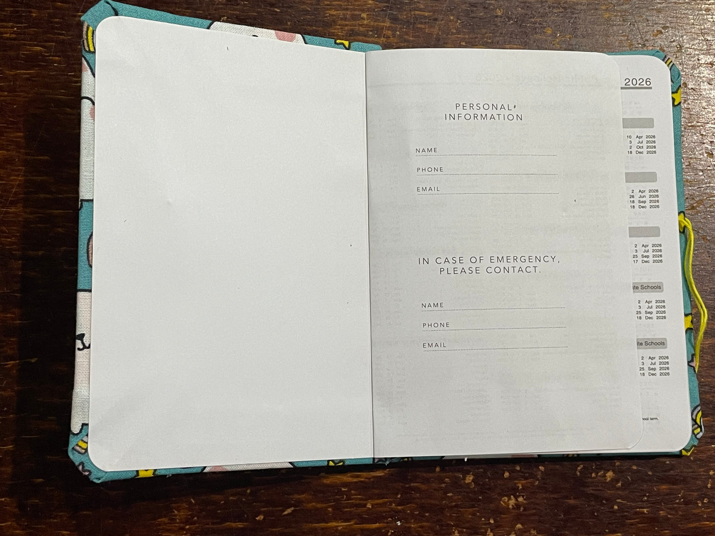 2026 Diary Pocket : Unicorn Cats