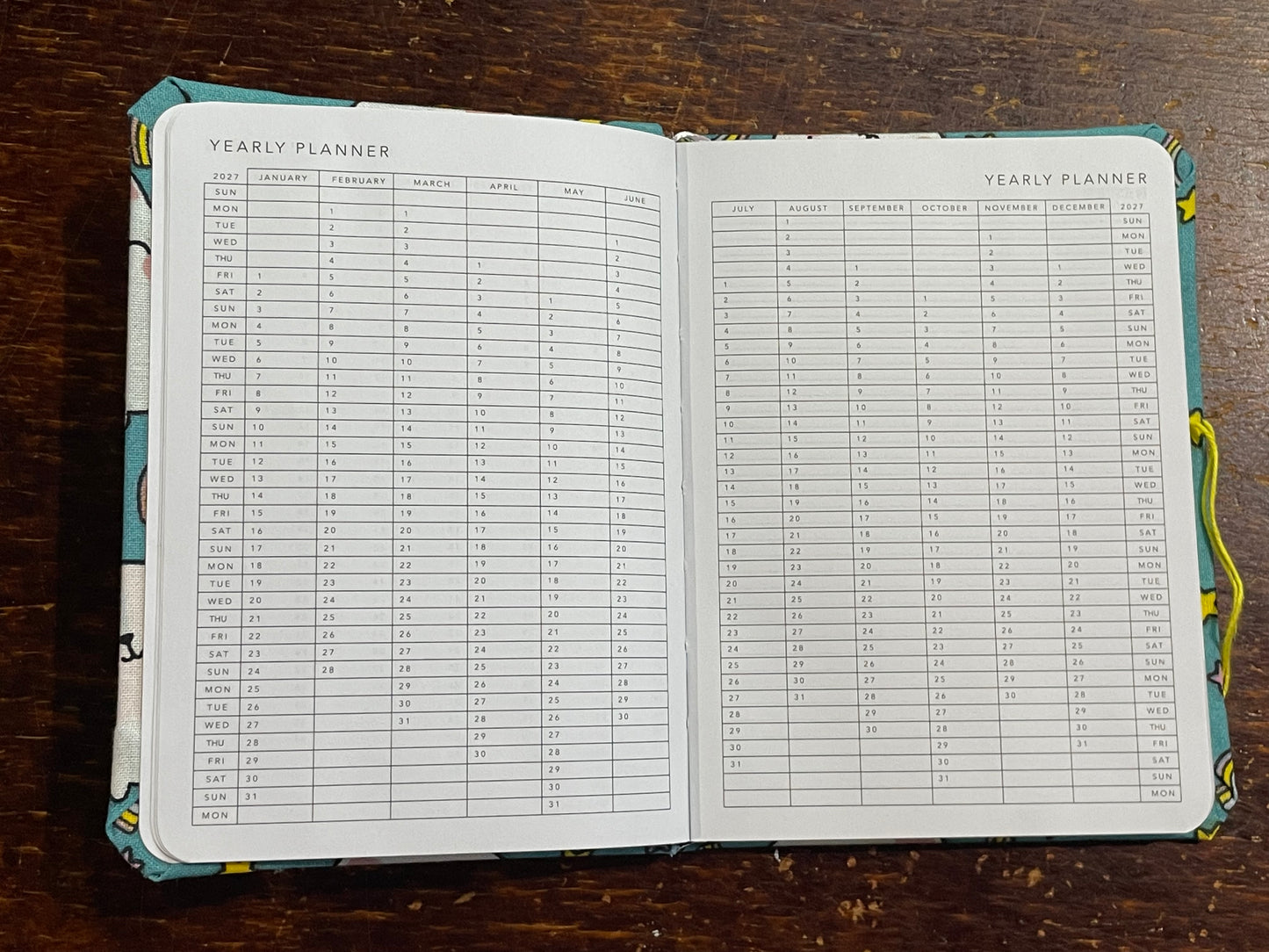 2026 Diary Pocket : Unicorn Cats