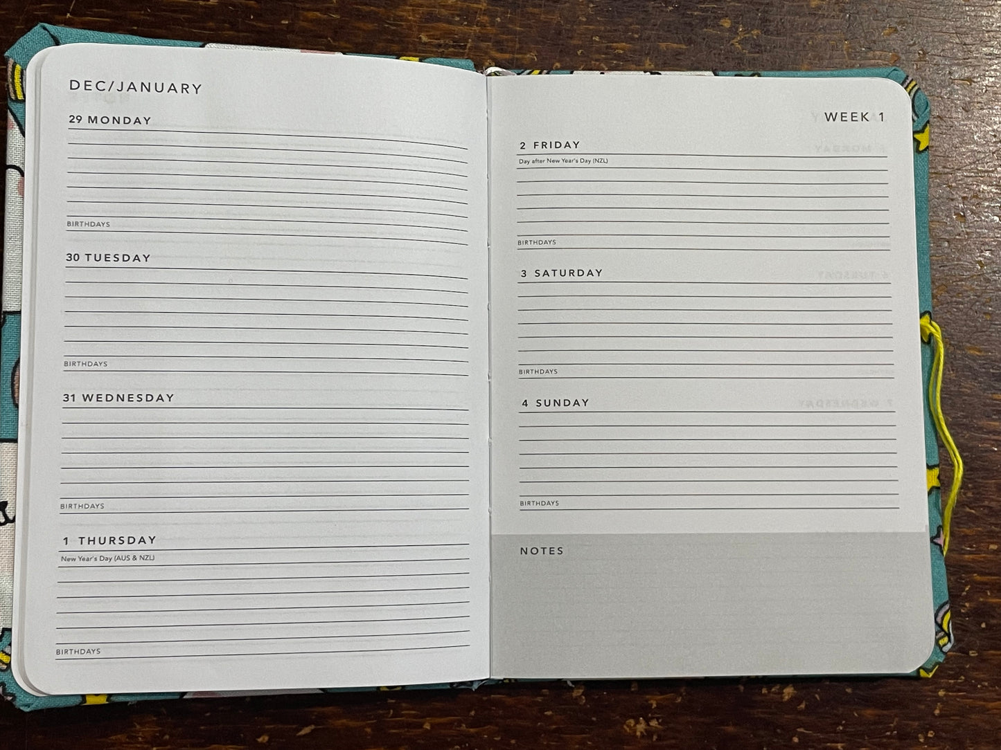 2026 Diary Pocket : Unicorn Cats