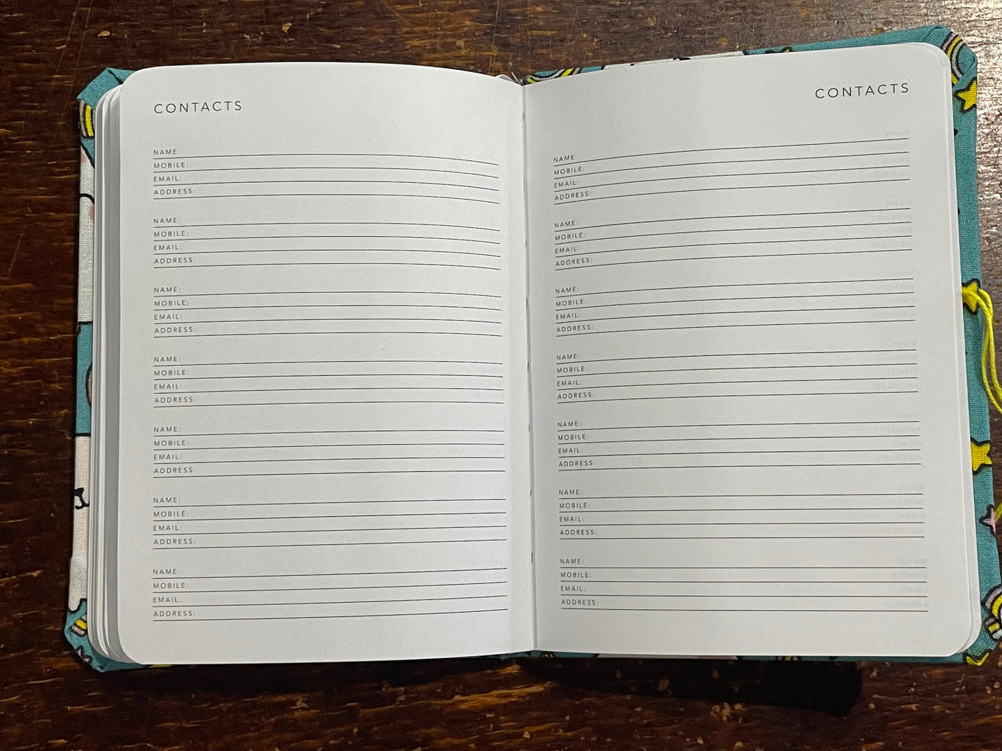 2026 Diary Pocket : Unicorn Cats