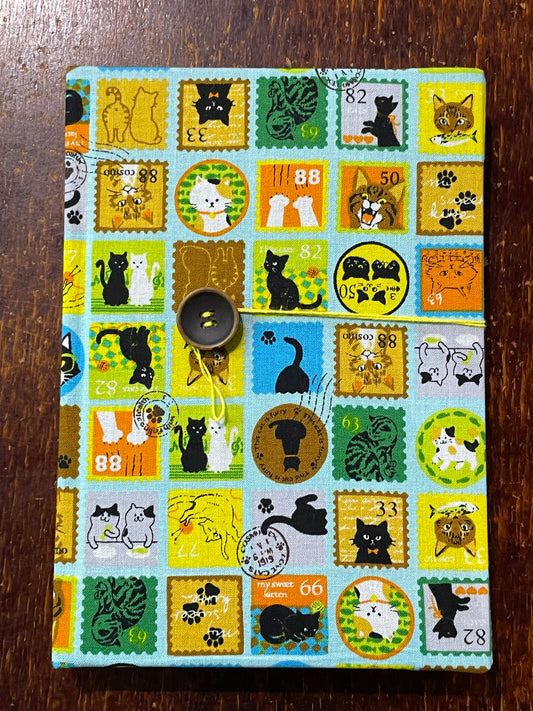 2026 Hardcover Diary A5 Day-to-Page : Postage Cats