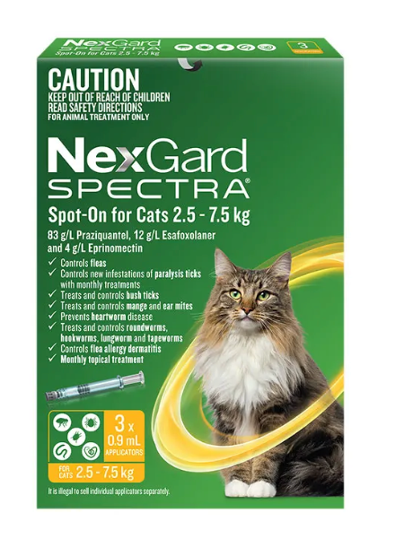 Nexgard Spectra Spot-On Solution for Adult Cats